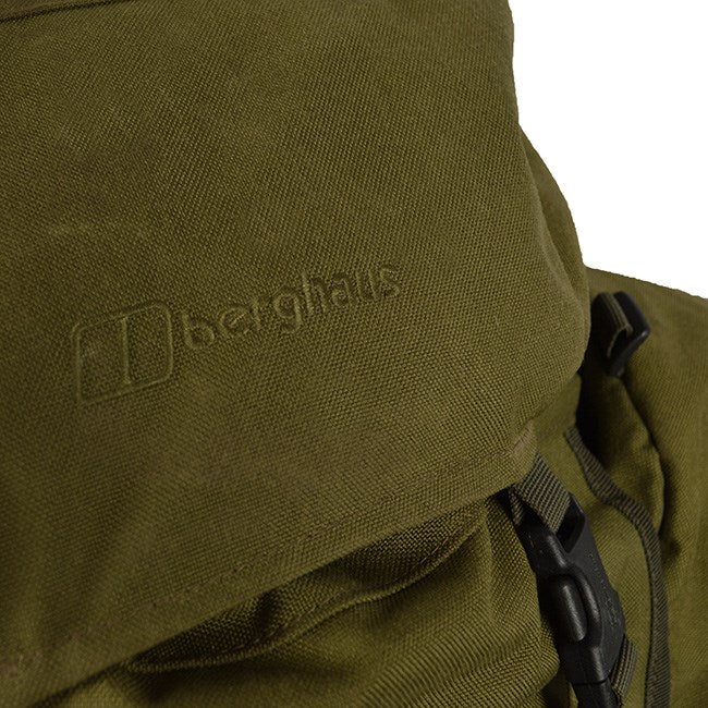 Mochila Berghaus Cyclops II Atlas 20 L verde, original usada, empleada por fuerzas militares