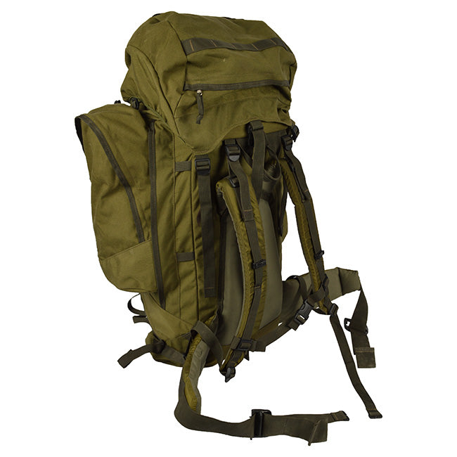 Mochila Berghaus Cyclops II Atlas 20 L verde, original usada, empleada por fuerzas militares
