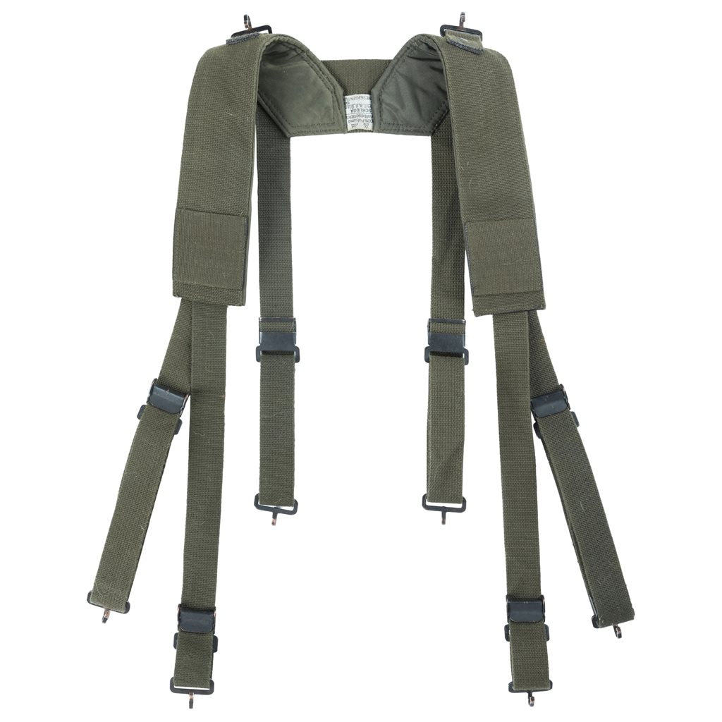 Correas para mochila austríaca verdes usadas, referencia 91406455