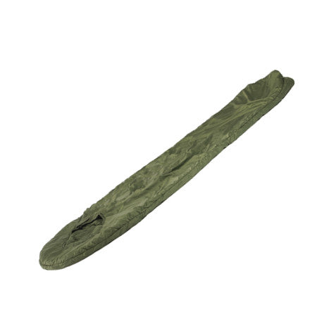 Saco de dormir momia del ejército belga, tejido rip-stop, usado en buen estado