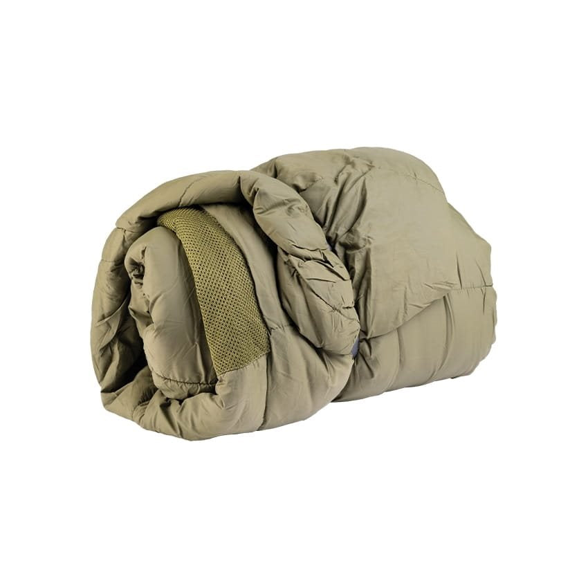 Saco de dormir británico ARCTIC Cold Weather tipo momia verde (usado)