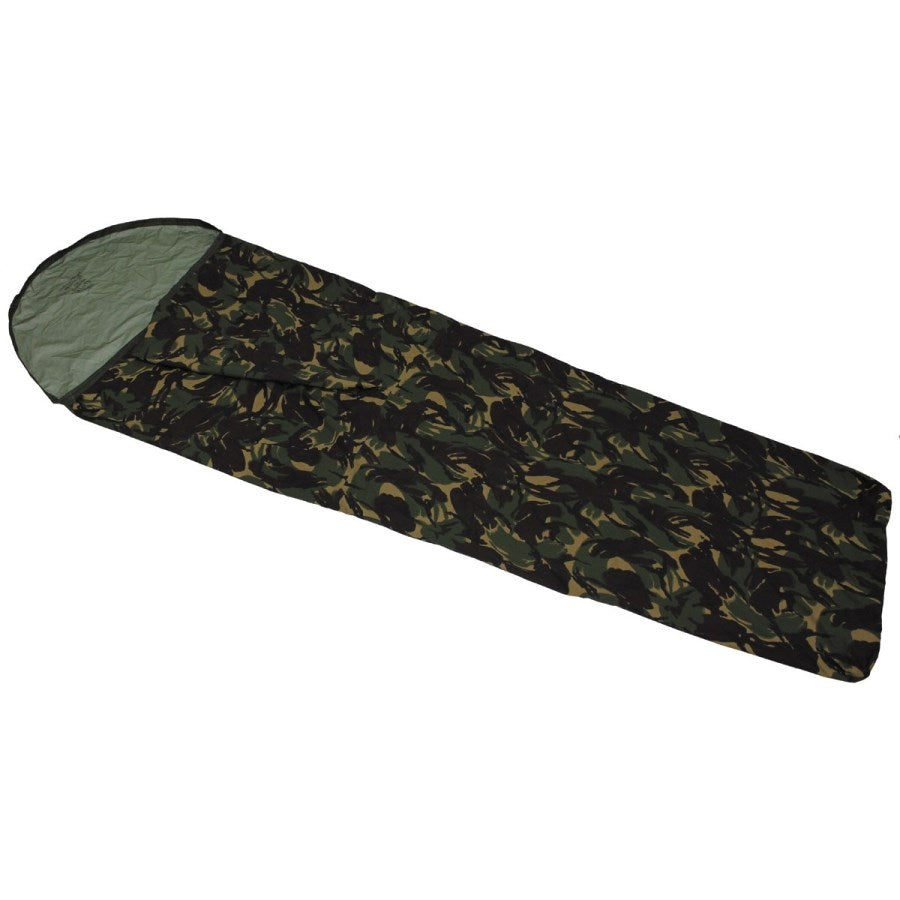 Funda para saco de dormir británica DPM trilaminado usada