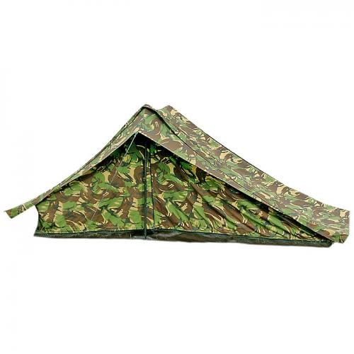 Tienda militar holandesa DPM tipo A usada para 2 personas, ancho 250 cm