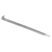 Clavija de tienda de aluminio Bundeswehr usada, aprox. 25 cm