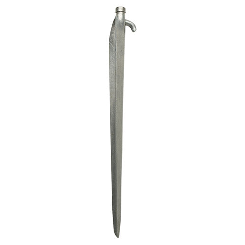 Estaca para tienda austríaca de aluminio 30 cm usada - vista del producto