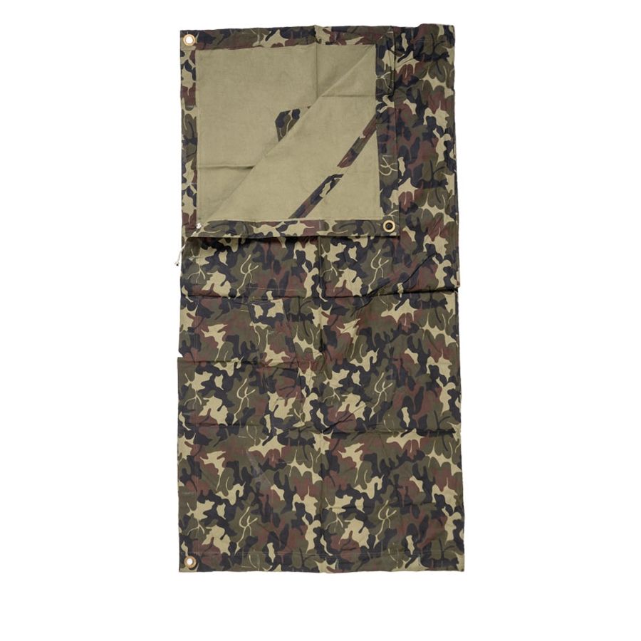 Celta cuadrada M90 rumana Mozaic Camo Leaf 180x180 cm en camuflaje rumano