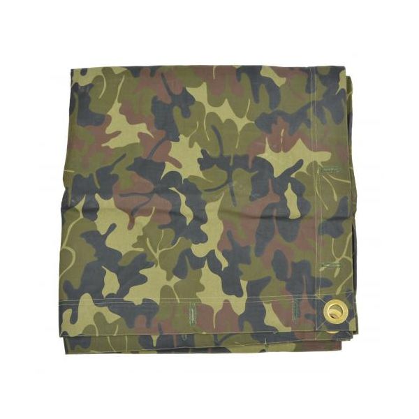 Celta cuadrada M90 rumana Mozaic Camo Leaf 180x180 cm en camuflaje rumano