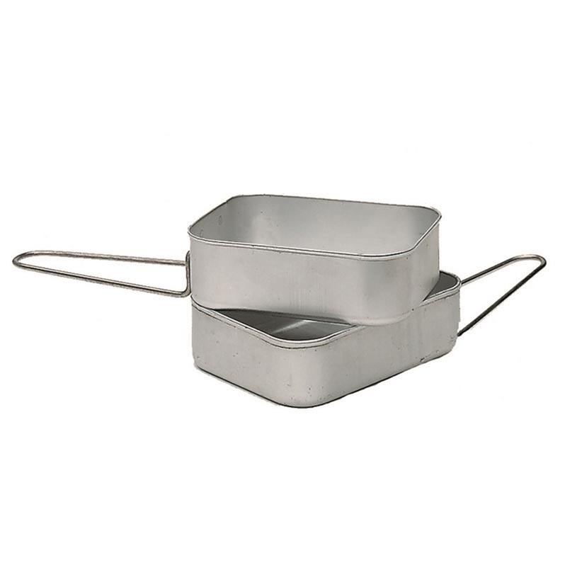 Vajilla británica de aluminio 2 piezas usada - identificador 91463300