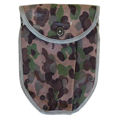 Funda austriaca camuflada K4 para pala de campaña usada