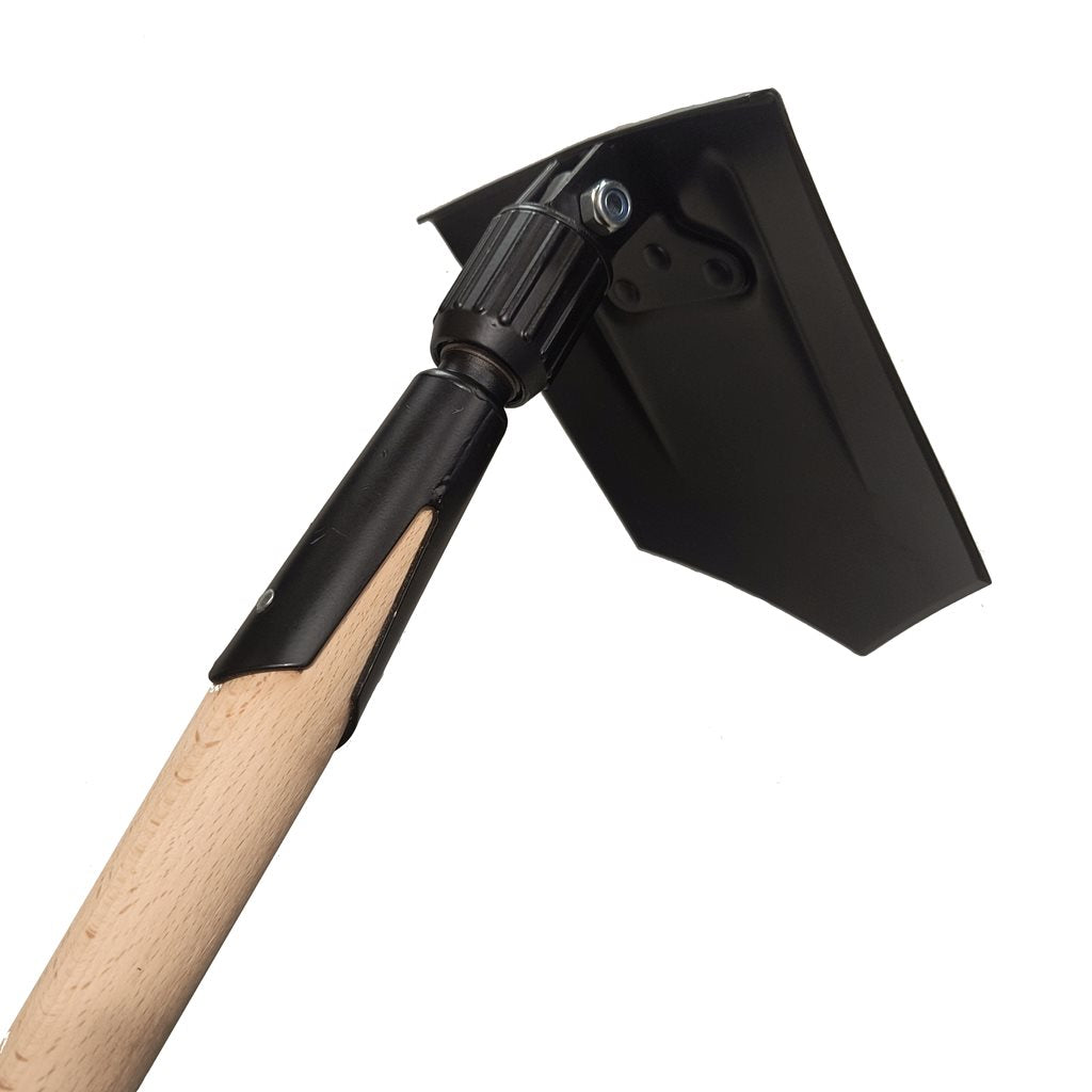 Pala plegable NVA REPRO con funda de lona, longitud plegada aprox. 40,5 cm
