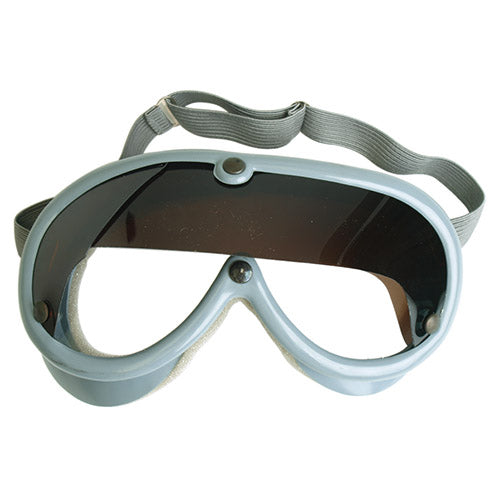 Gafas protectoras BW grises con visera solar y goma regulable