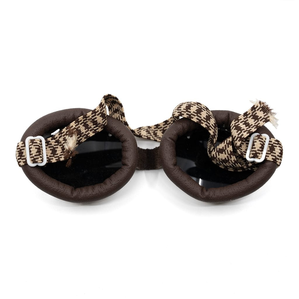 Gafas de glaciar militares austriacas plegables con estuche