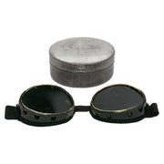 Gafas de glaciar suizas con estuche, usadas