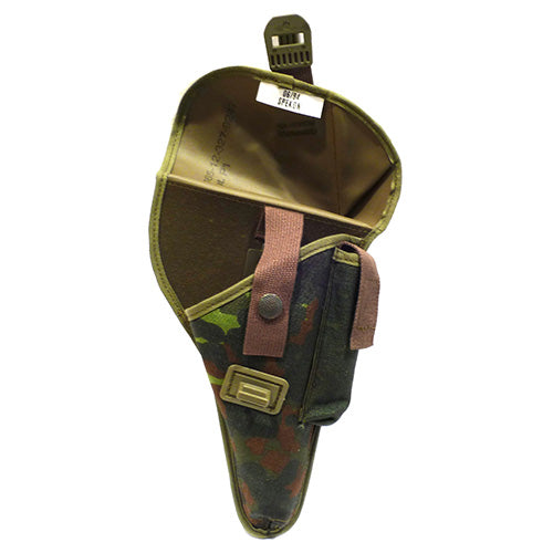 Funda pistolera BW P1 (P38) Flecktarn usada - Bundeswehr
