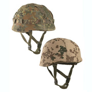 Funda de casco Bundeswehr reversible Flecktarn/Tropentarn usada