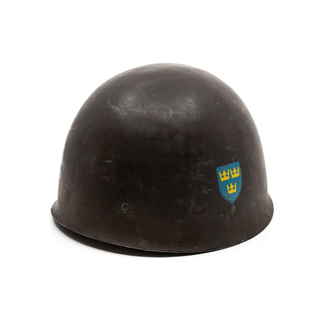 Casco sueco M37/65 de acero usado en muy buen estado