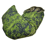Funda bivak HMAK camuflaje M/84 usada para saco de dormir