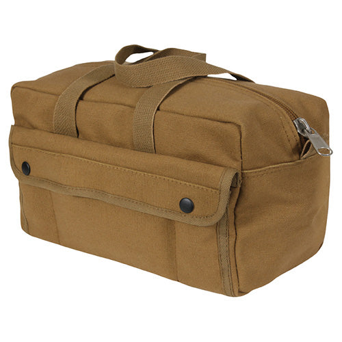 Bolsa pequeña de lona MECHANICS TOOL GI en woodland con bolsillos organizadores interiores