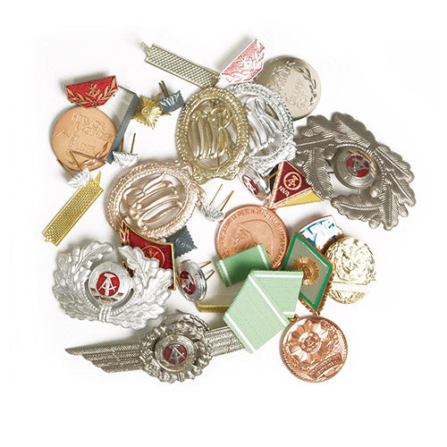 Set de 50 insignias NVA - surtido de odznaky (imagen del lote)