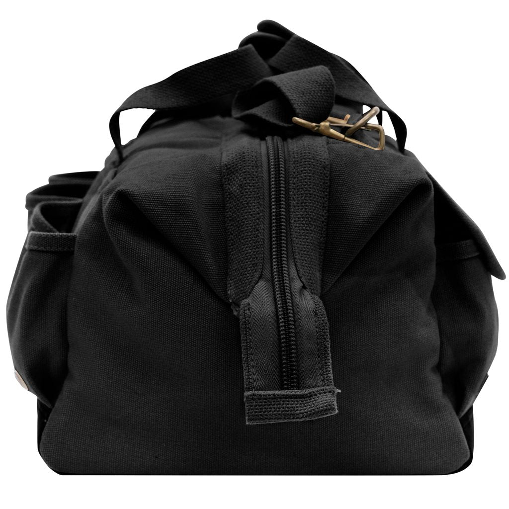 Bolsa RENOVATOR TOOL de lona negra para herramientas, resistente y práctica para uso profesional