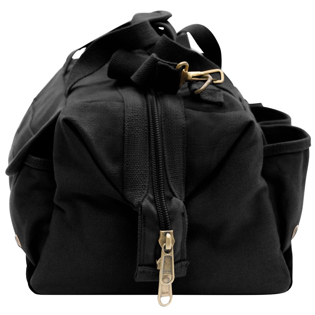 Bolsa RENOVATOR TOOL de lona negra para herramientas, resistente y práctica para uso profesional