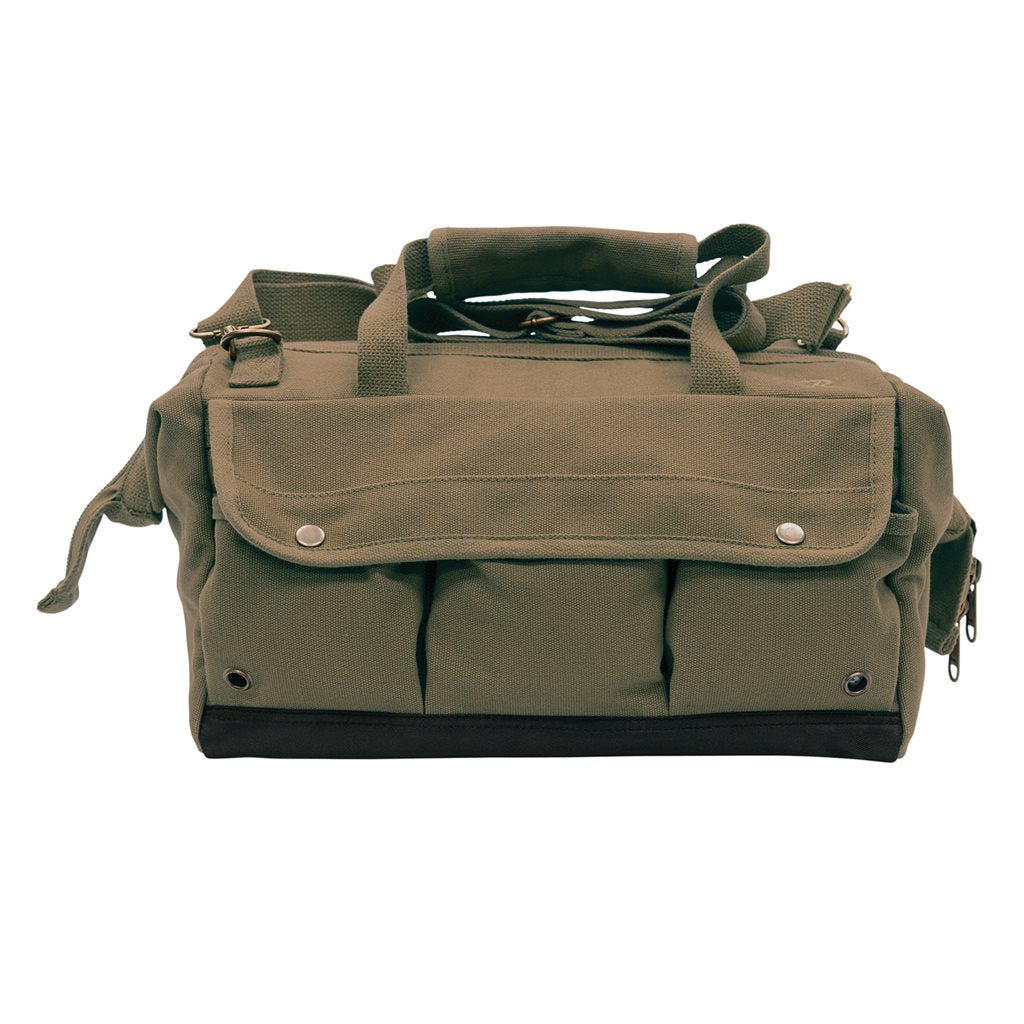 Bolsa RENOVATOR TOOL de lona negra para herramientas, resistente y práctica para uso profesional