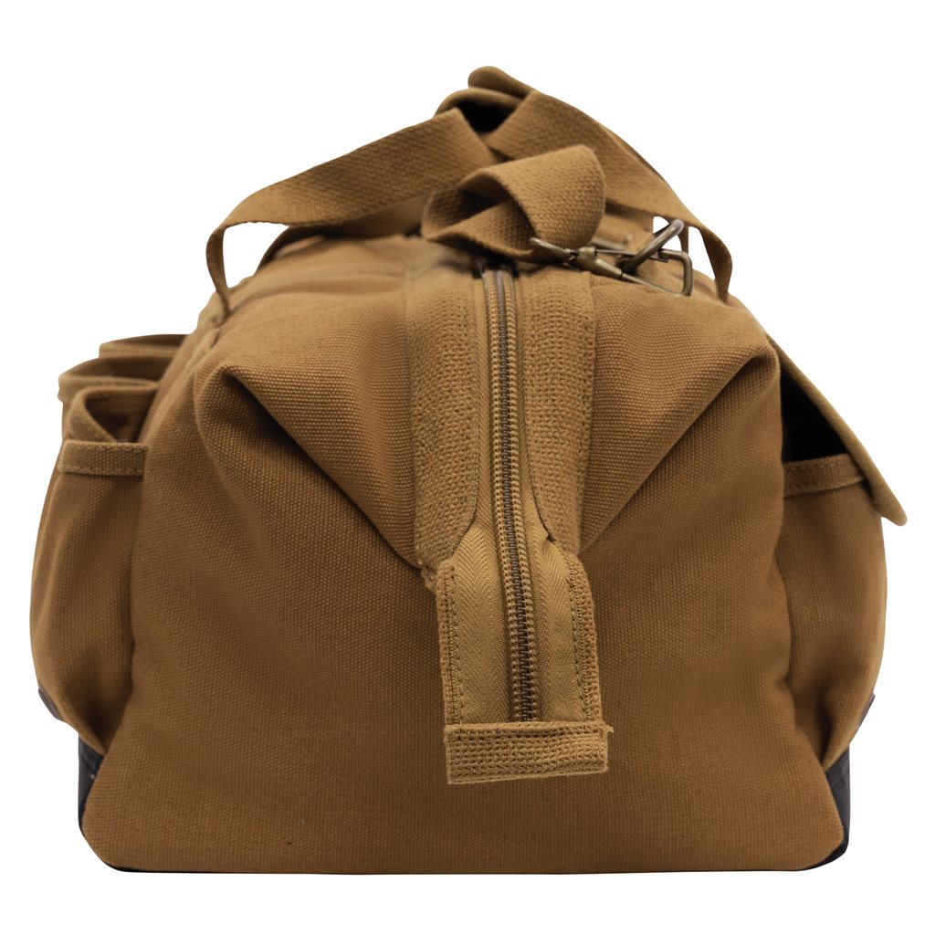 Bolsa RENOVATOR TOOL de lona negra para herramientas, resistente y práctica para uso profesional