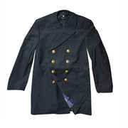 Abrigo NAVY BW Colani azul oscuro con botones dorados