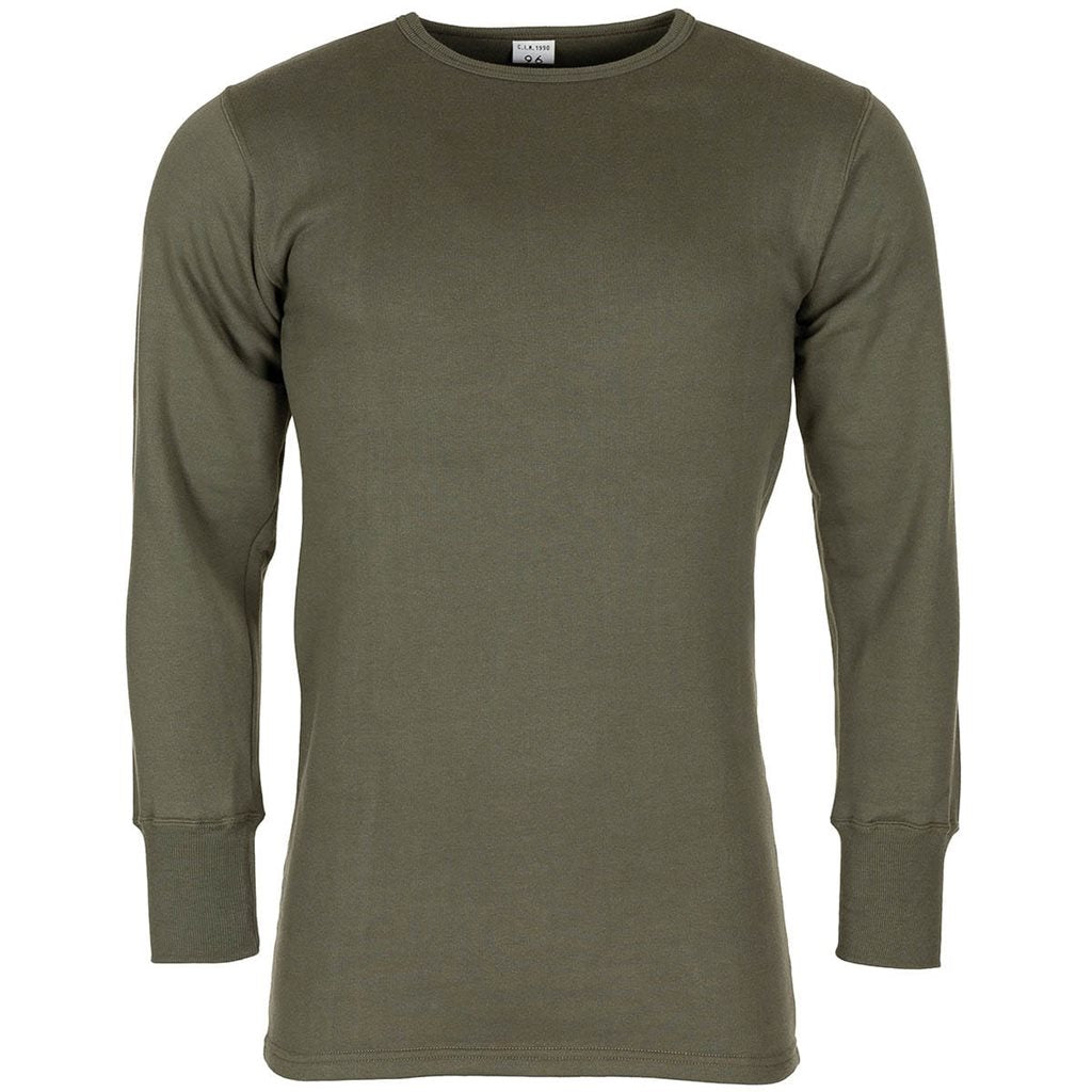Camiseta interior francesa de manga larga usada