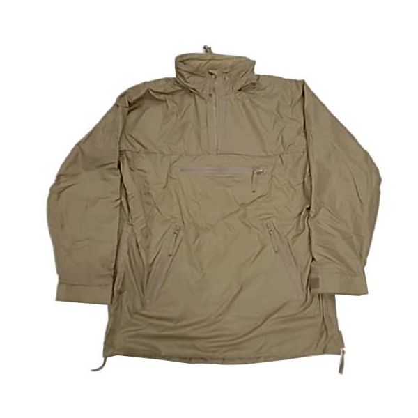 Anorak británico PC Lightweight Thermal usado, anorak PCS con forro polar