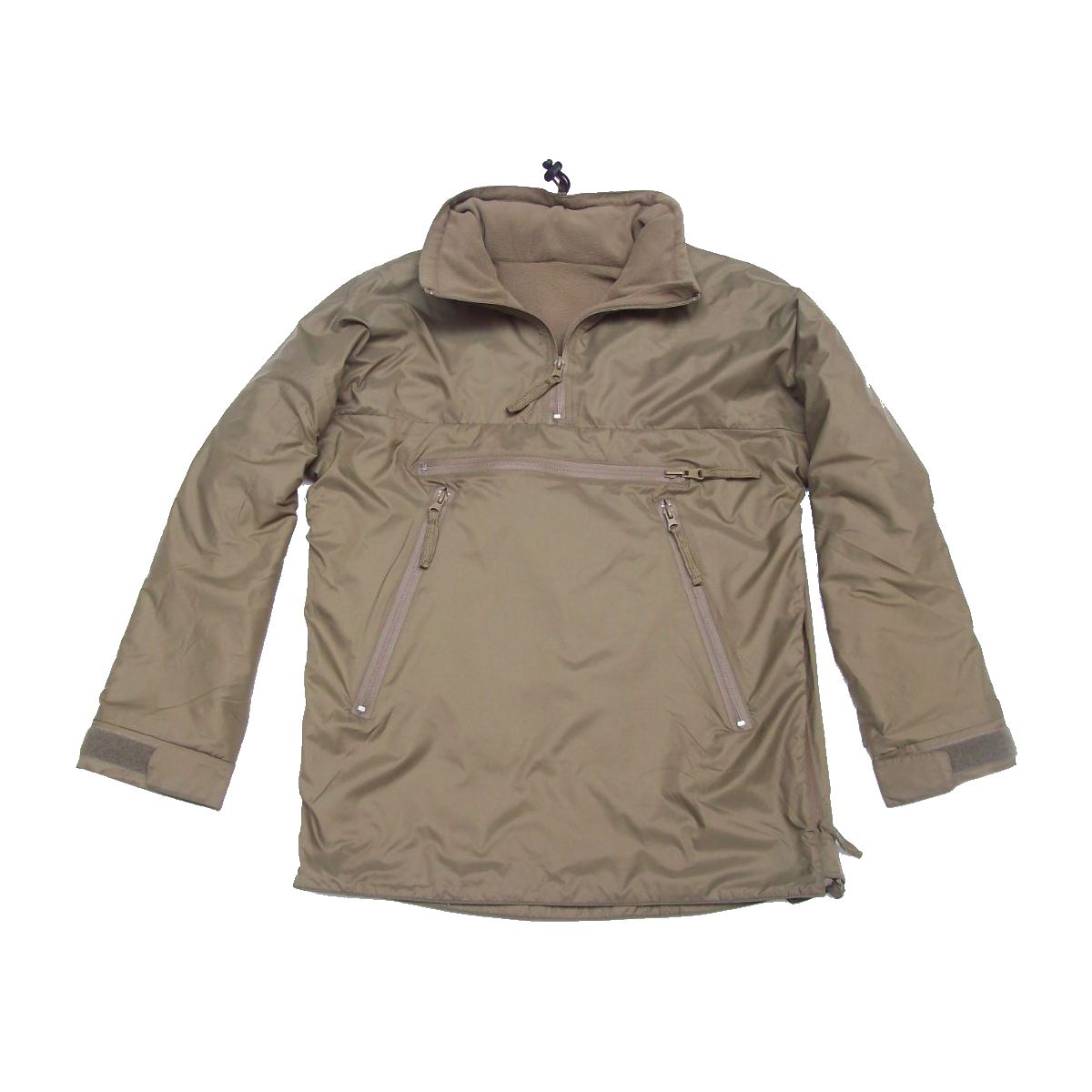 Chaqueta británica PC Lightweight Thermal anorak con forro polar vista frontal