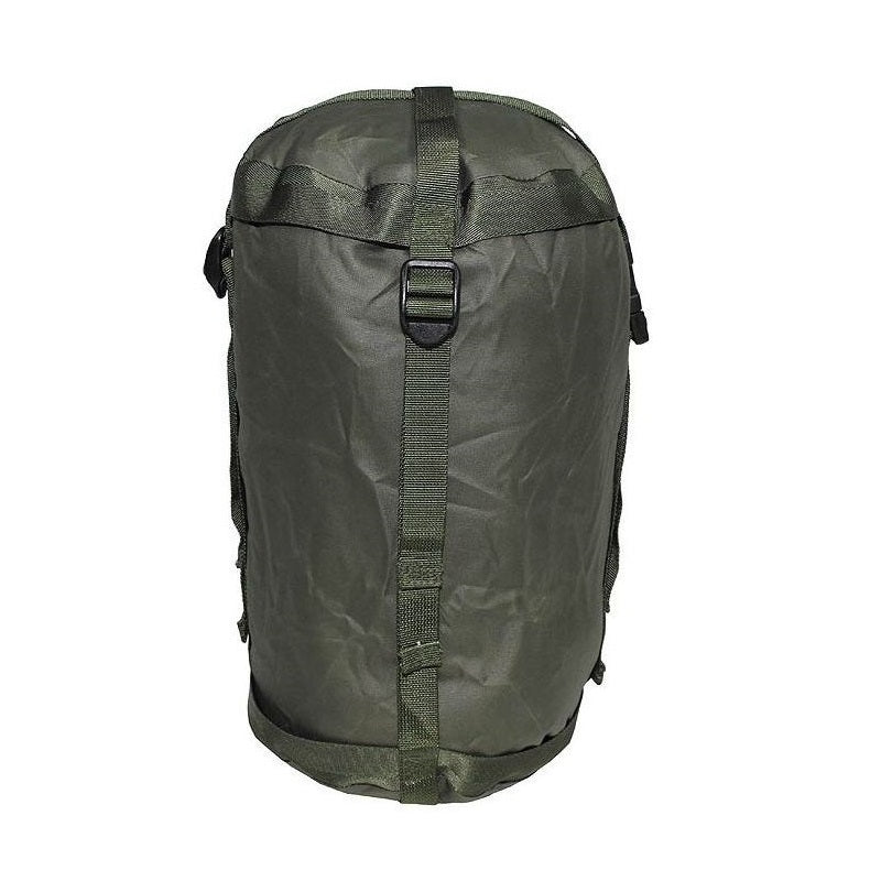Funda compresiva británica verde para saco MINI (usada) NSN 8465-99-869-5311