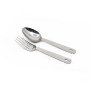 Cubiertos franceses ARMEE (tenedor y cuchara) - pieza militar original