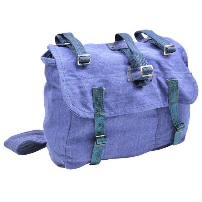 Bolsa bandolera de lona rumana 'CHLEBNÍK' - aprox. 32 28 x 12 cm