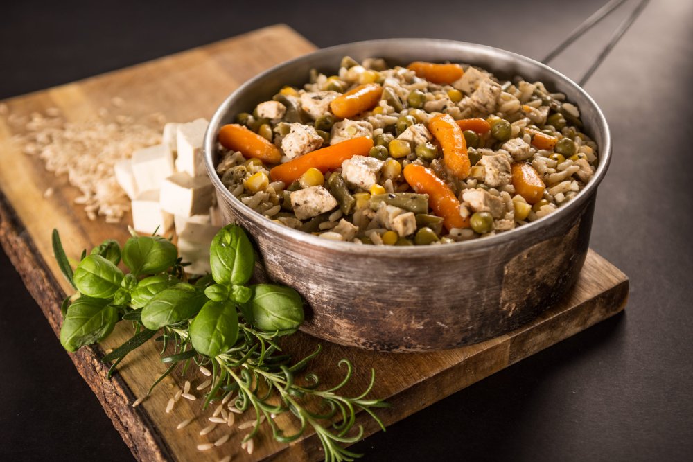 Ración PRO Risotto de verduras con tofu 400g