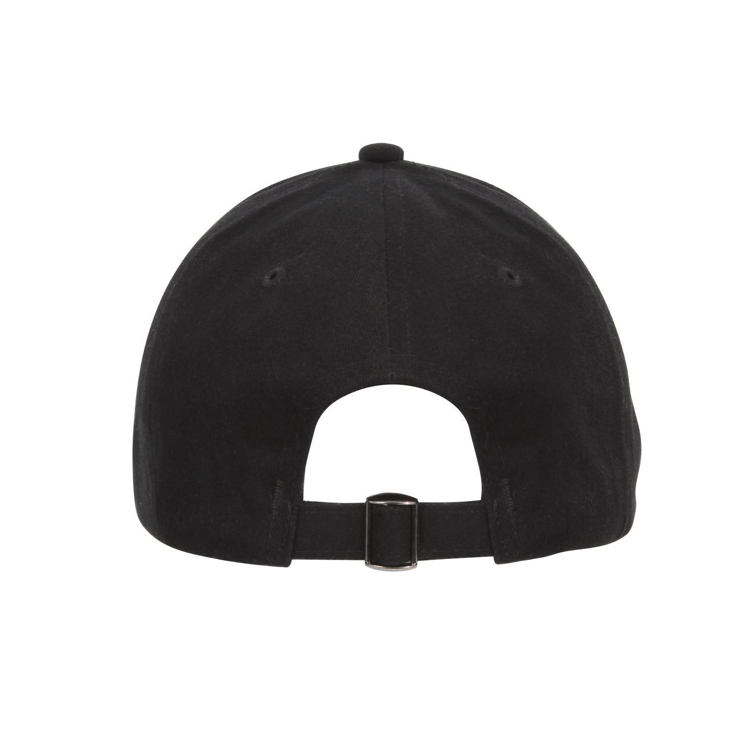 Gorra baseball negra con bordado 'SECURITY' y banda acolchada