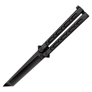 Navaja mariposa Tanto FGX plástico negra Cold Steel, longitud total 280 mm, hoja 127 mm