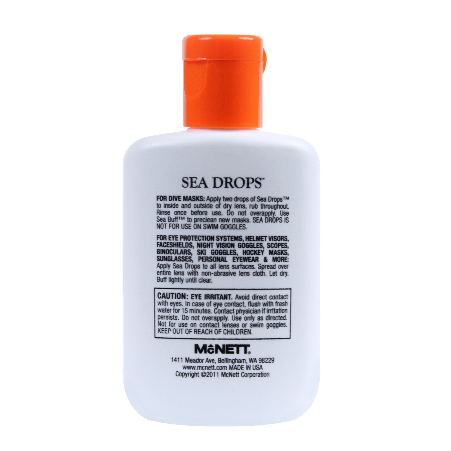 Gotas SEA DROP limpiadoras y antivaho para gafas, 37 ml, sin alcohol y no tóxico
