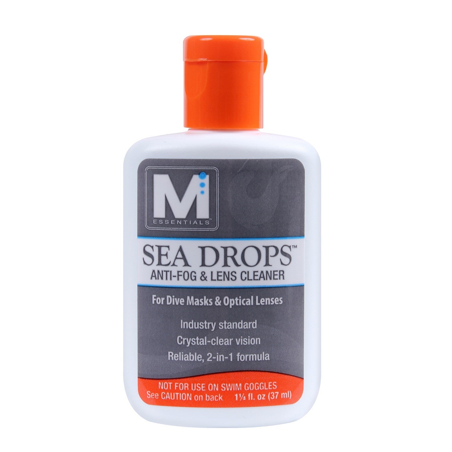 Gotas SEA DROP limpiadoras y antivaho para gafas, 37 ml, sin alcohol y no tóxico