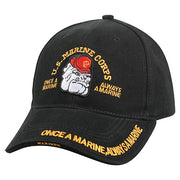 Gorra DELUXE MARINE BULLDOG negra