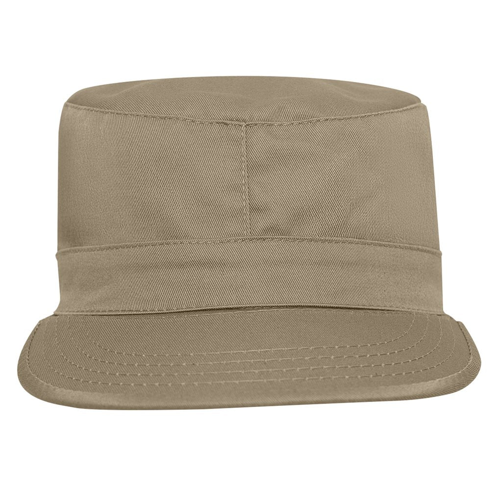Gorra Fatigue Khaki estilo US Army BDU en color caqui