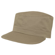 Gorra Fatigue Khaki estilo US Army BDU en color caqui