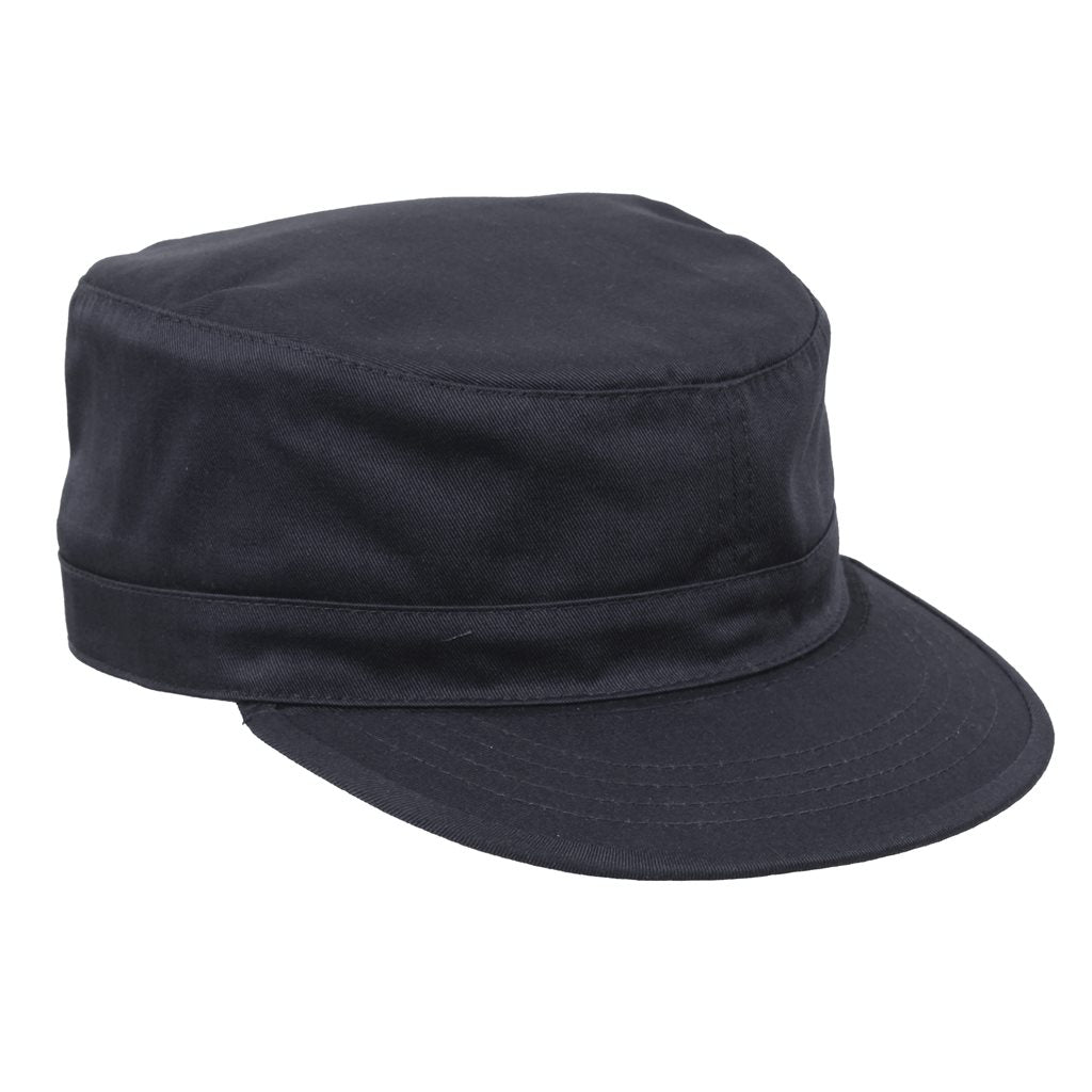 Gorra Fatigue Woodland ajustable tipo BDU con cierre de velcro, camuflaje woodland