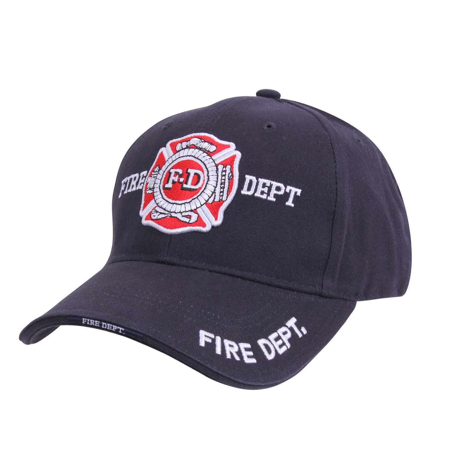 Gorra DELUXE FIRE DEPARTMENT con logo, cierre de velcro