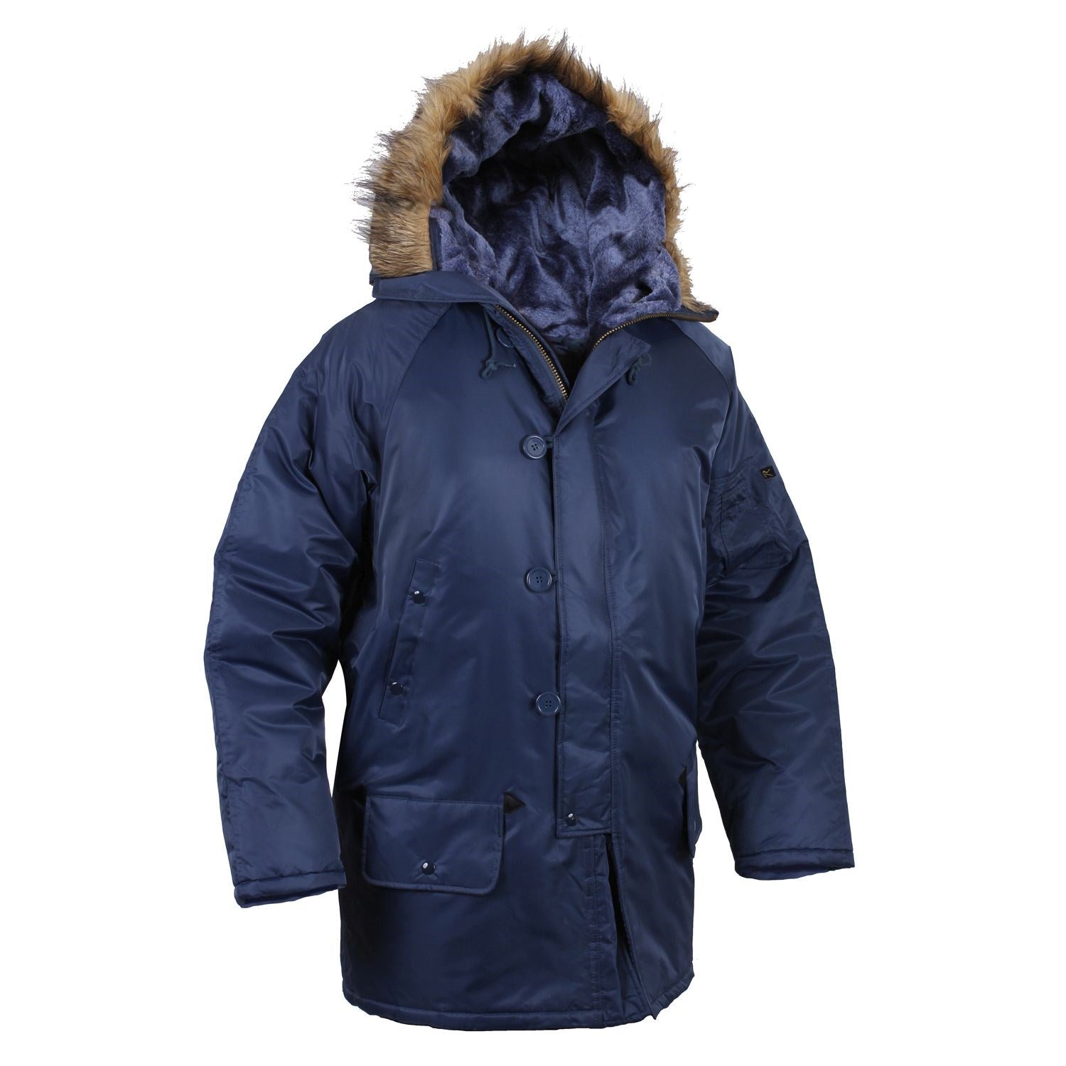 Parka US piloto tipo N-3B larga