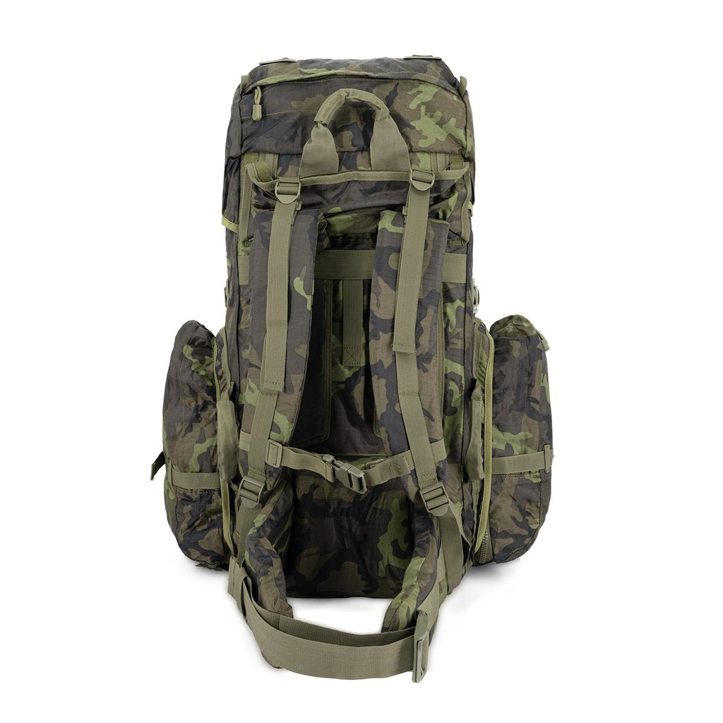 Mochila grande 70 l GEN III con bolsillos laterales desmontables en camuflaje vz.95