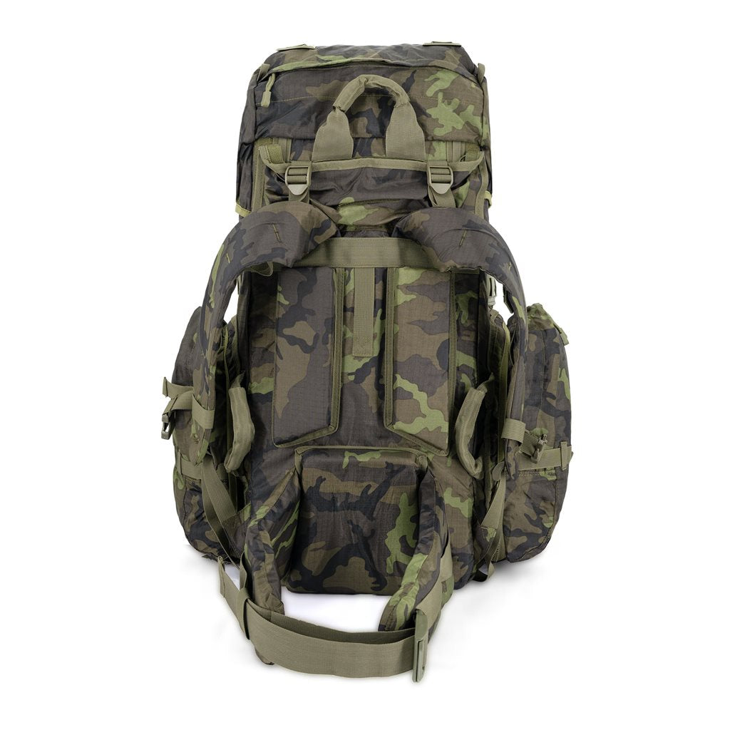Mochila grande 70 l GEN III con bolsillos laterales desmontables en camuflaje vz.95