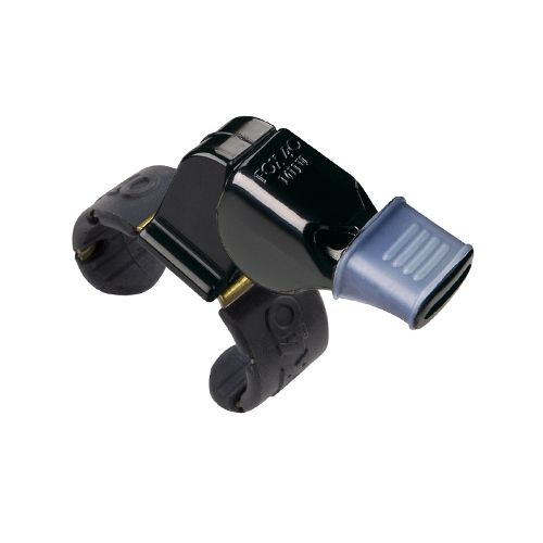 Silbato MINI CMG® FINGERGRIP de plástico negro
