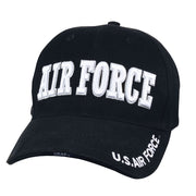 Gorra béisbol DELUXE AIR FORCE con bordado 3D y visera rígida tipo sándwich