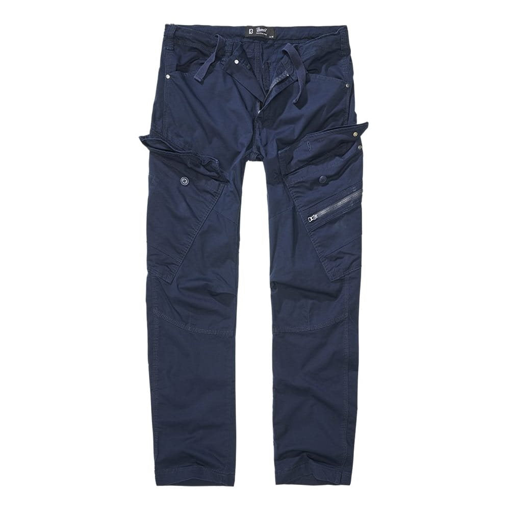 Pantalones ADVEN Slim Fit Navy en azul